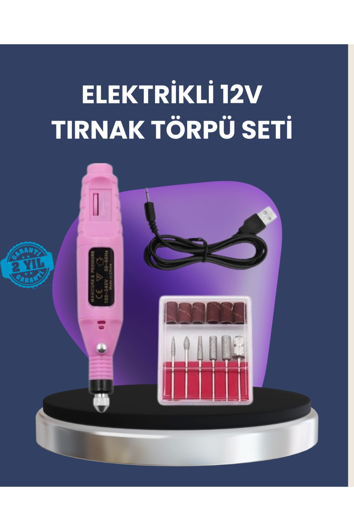 Enseb Ayarlanabilir Hızlı Tırnak Bakım Makinesi