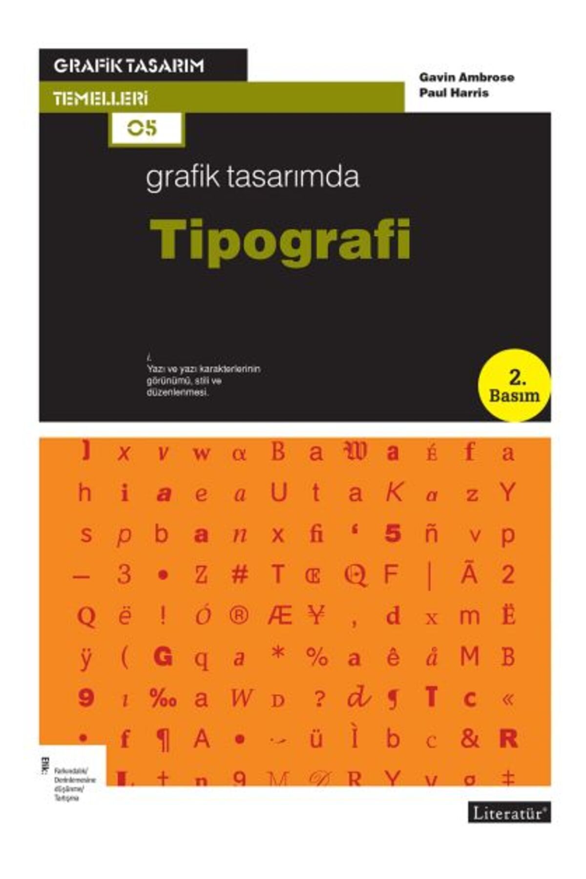 Kategori Yayıncılık Grafik Tasarımda Tipografi