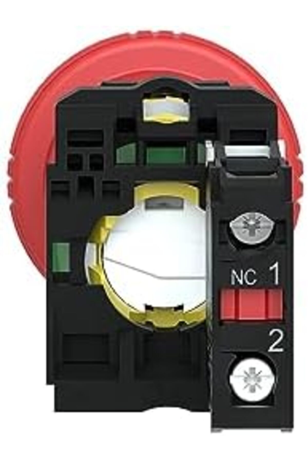 Schneider Electric-red Ø40 Emergency stop, switching off pushbutton Ø22 latching turn release 1NC, 7