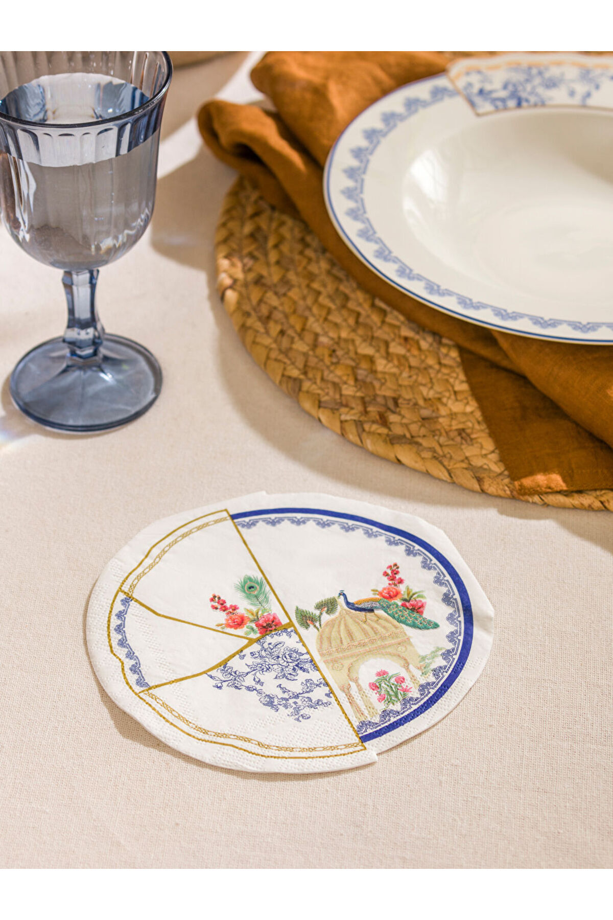 LC Waikiki-Sparkling Selections from Shining Store |   White Printed Paper Napkins 20's 1