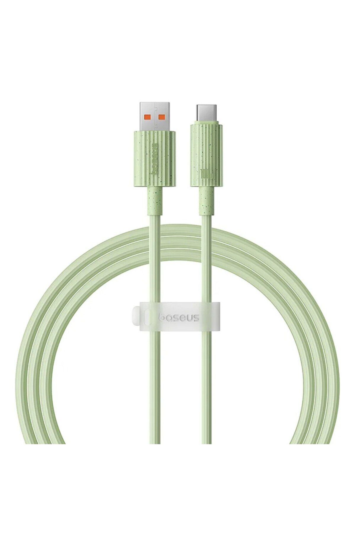 Baseus-Cablu de încărcare super rapidă, USB A la USB Tip-C, 100W, 480Mbps, 2m, Verde 5