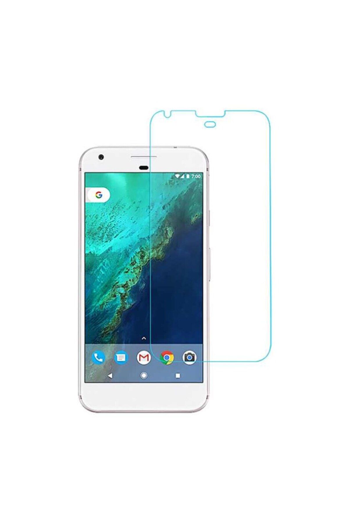 OEM-Protector de ecran din sticlă securizată 9H, acoperire completă pentru Google Pixel 2, transparent 4