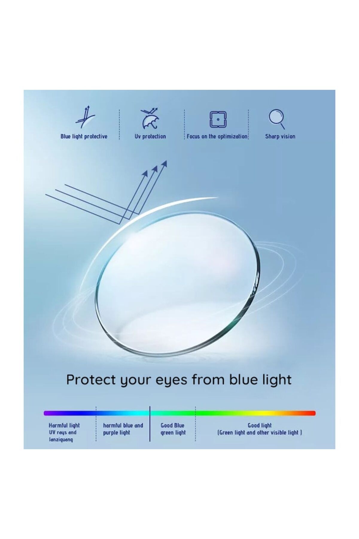 GERICOM-Glasses with transparent lenses, UV protection, without diopters, round shape, polycarbonate, brown 3