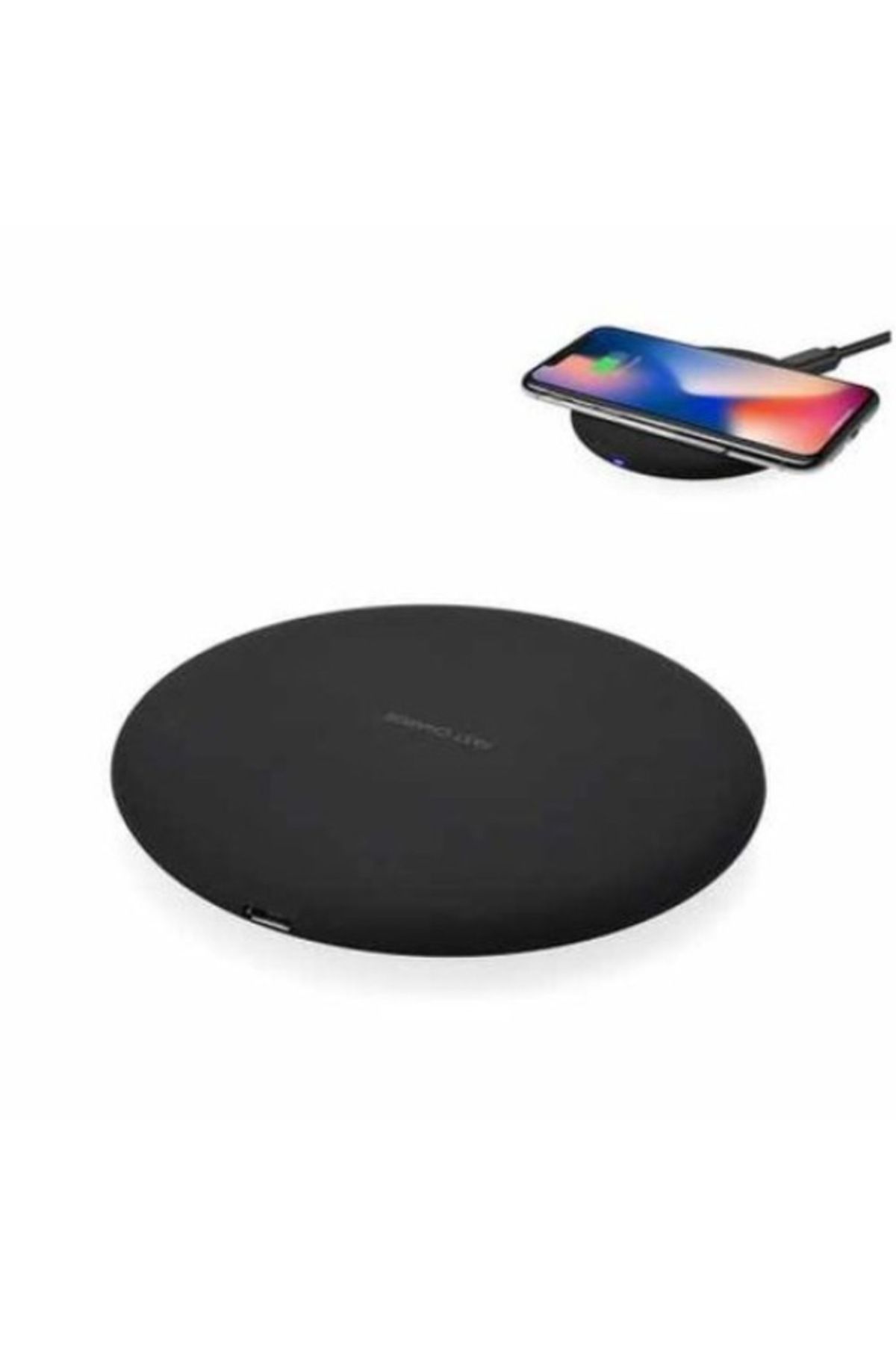 SOHO-Încărcător wireless universal, încărcare rapidă, conector MicroUSB, negru 3