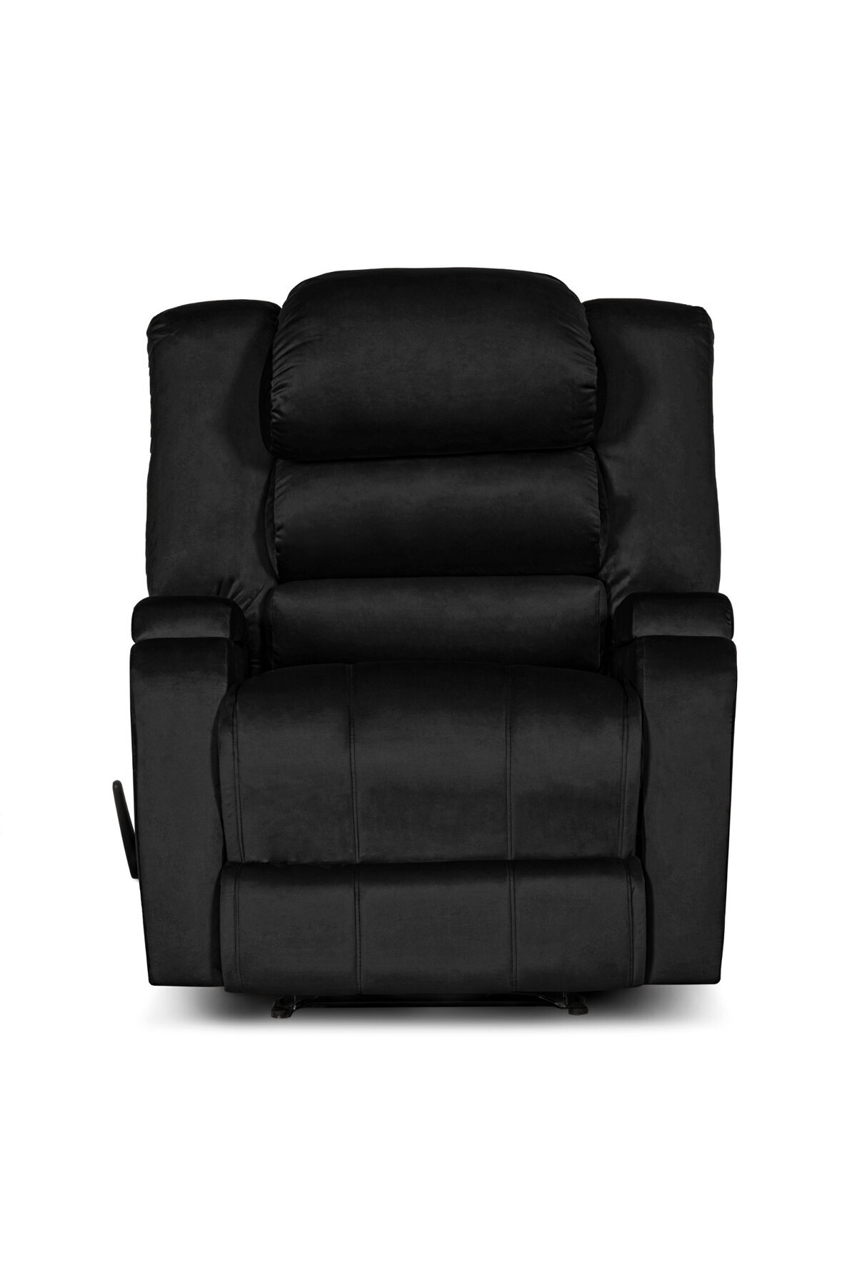 Lazy Vibes-Reflex Comfort - Practical Velvet Recliner Chair with Storage Box | Rocking 4