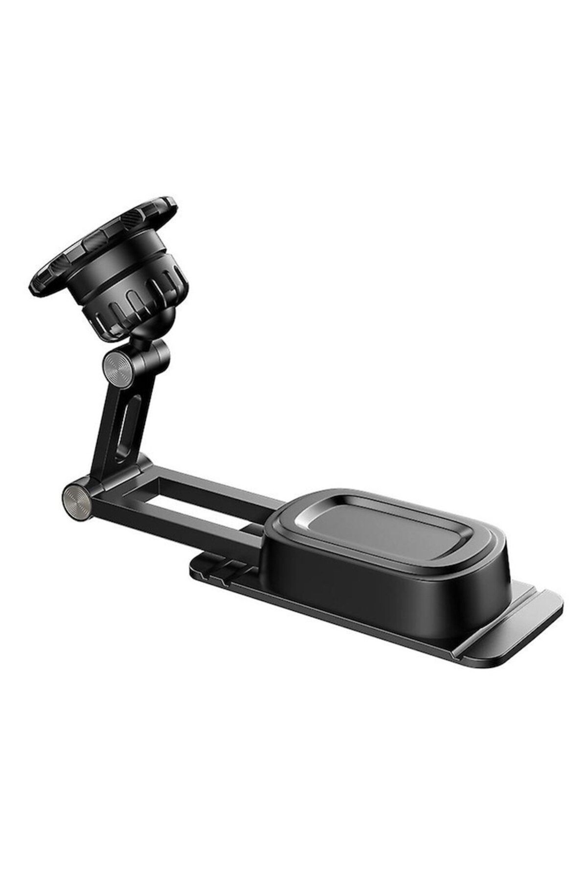 Yesido-Magnetic Car Phone Holder, Dashboard or Navigation Mount, Adhesive, Foldable, 360° Rotatable, ABS, 2