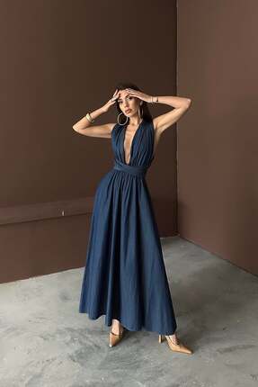 Kamber Woman Elisa Fashion Bağlamalı Elbise