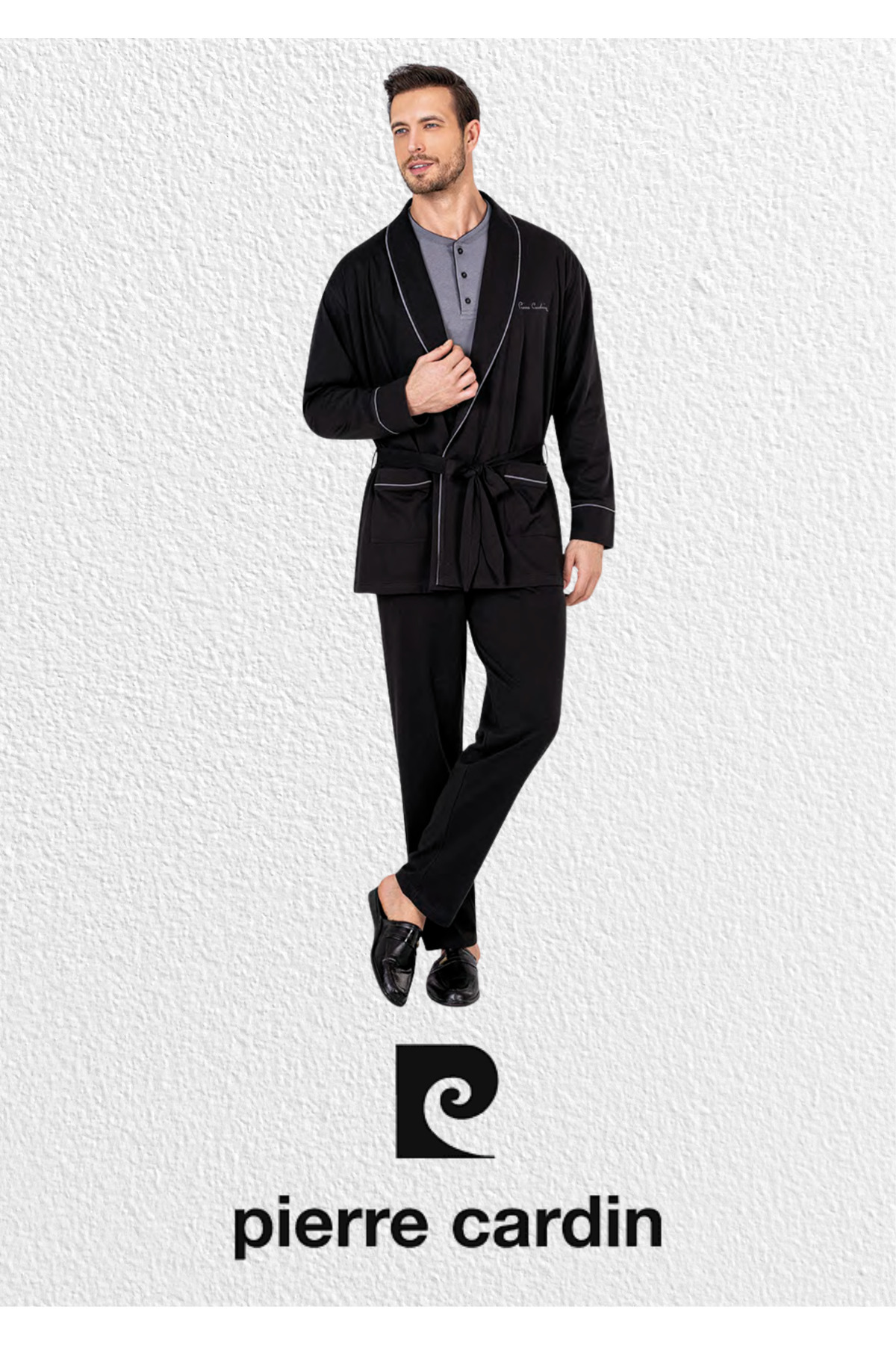 ست پیژامه مردانه راسته فاق نرمال آستین بلند | پیر کاردین Pierre Cardin L1.PC.5605.02 - تصویر 5