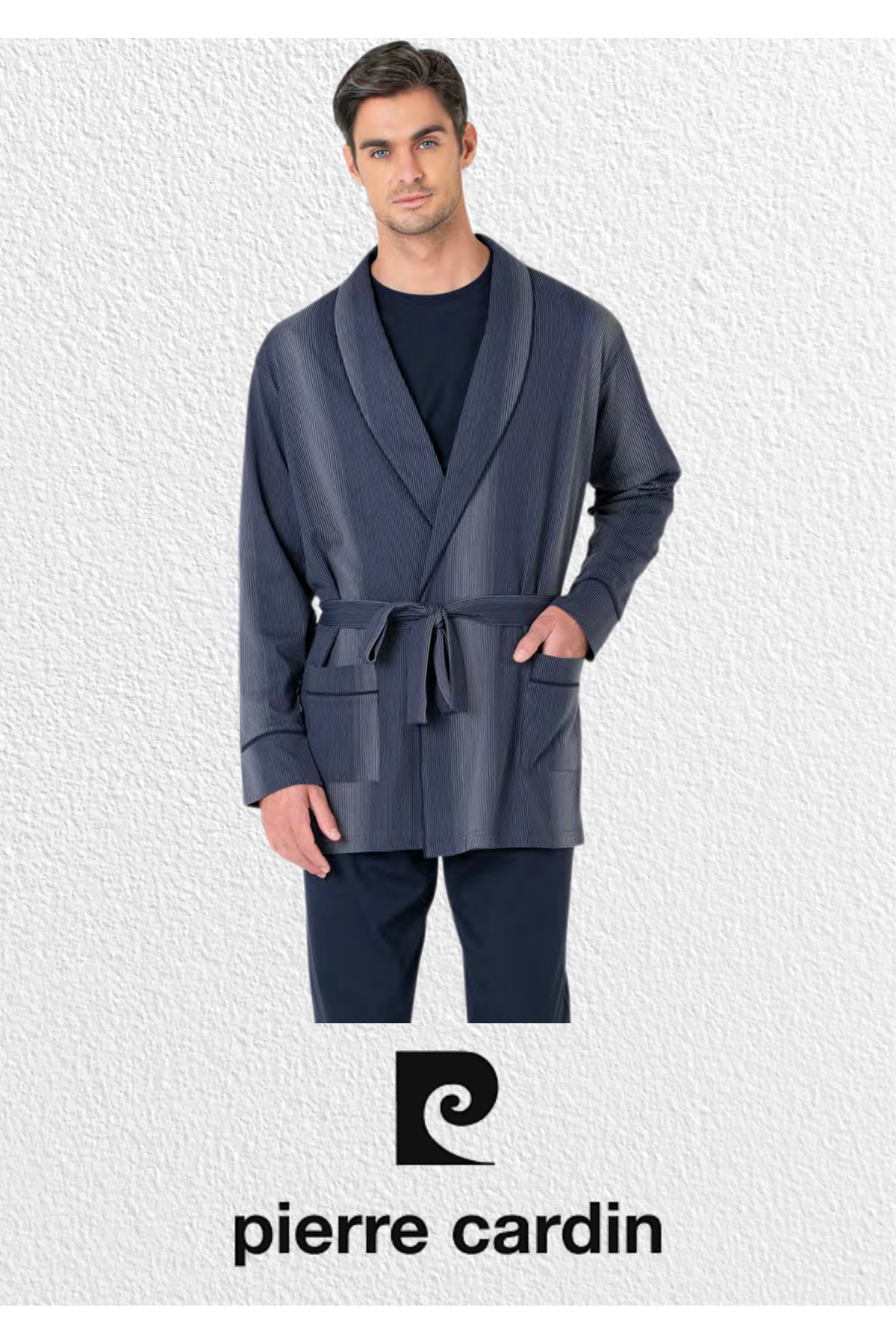 ست پیژامه مردانه راسته فاق نرمال آستین بلند | پیر کاردین Pierre Cardin L1.PC.5635.291.02 - تصویر 4