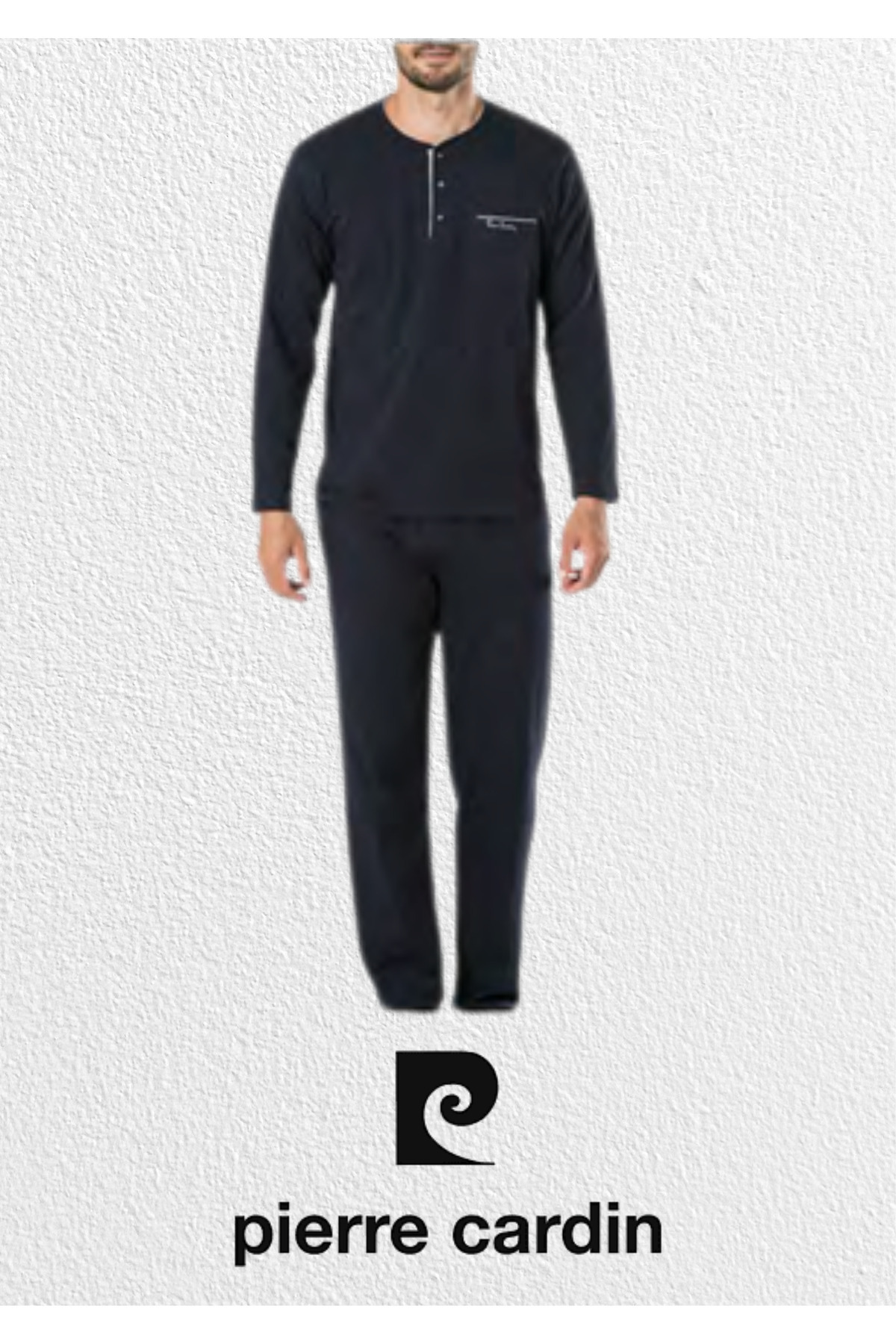ست پیژامه مردانه راسته فاق نرمال آستین بلند | پیر کاردین Pierre Cardin L1.PC.5595.291.02 - تصویر 5