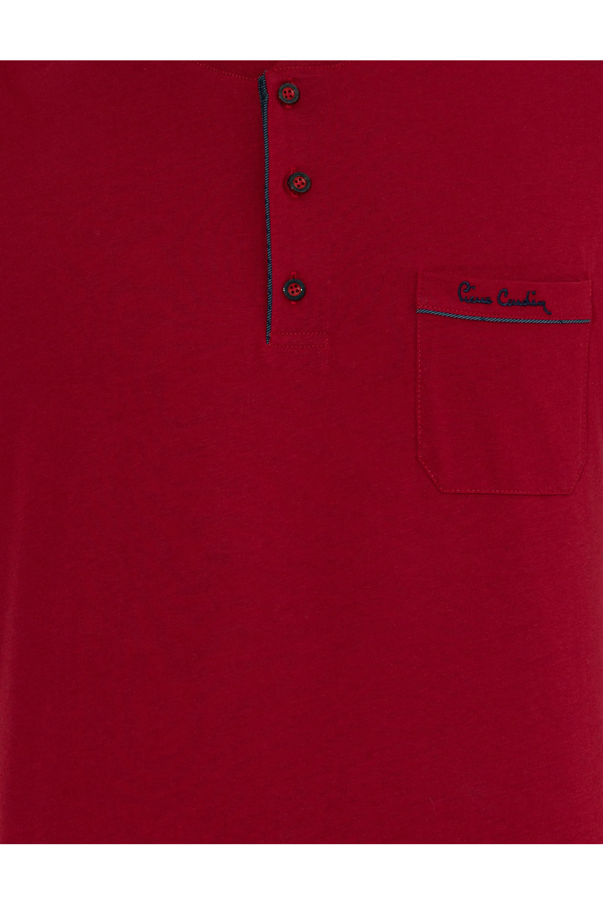 ست پیژامه مردانه راسته فاق نرمال آستین بلند | پیر کاردین Pierre Cardin 6PQI5EKR6RKE5.3L - تصویر 4