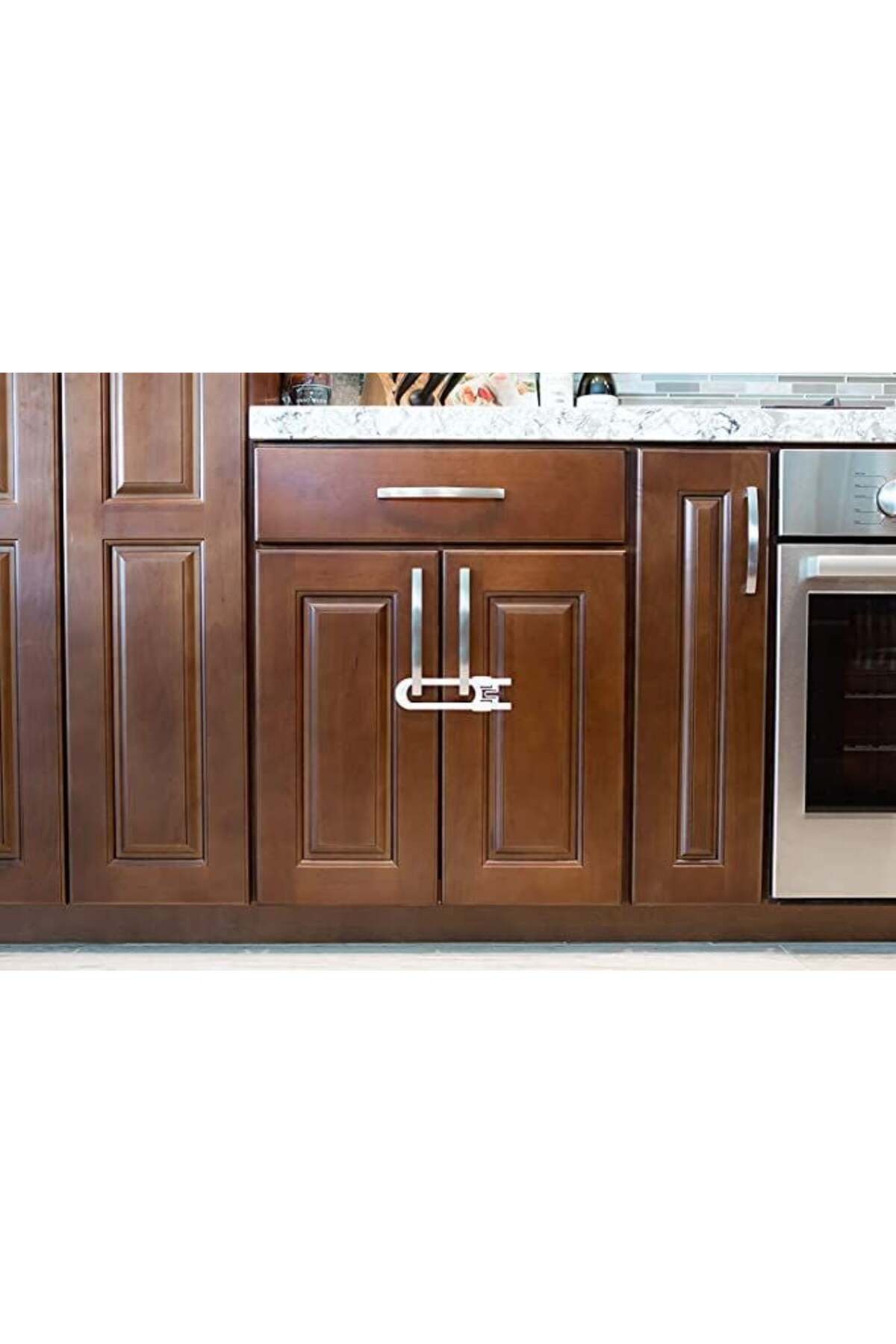 Leyaton ieg Bebek Çocuk Çekmece ve Dolap Koruma Raylı Güvenlik Sistemi Emniyet Kilidi LWLHM-RSIEG4356 fotoğrafı 4 (önizleme)