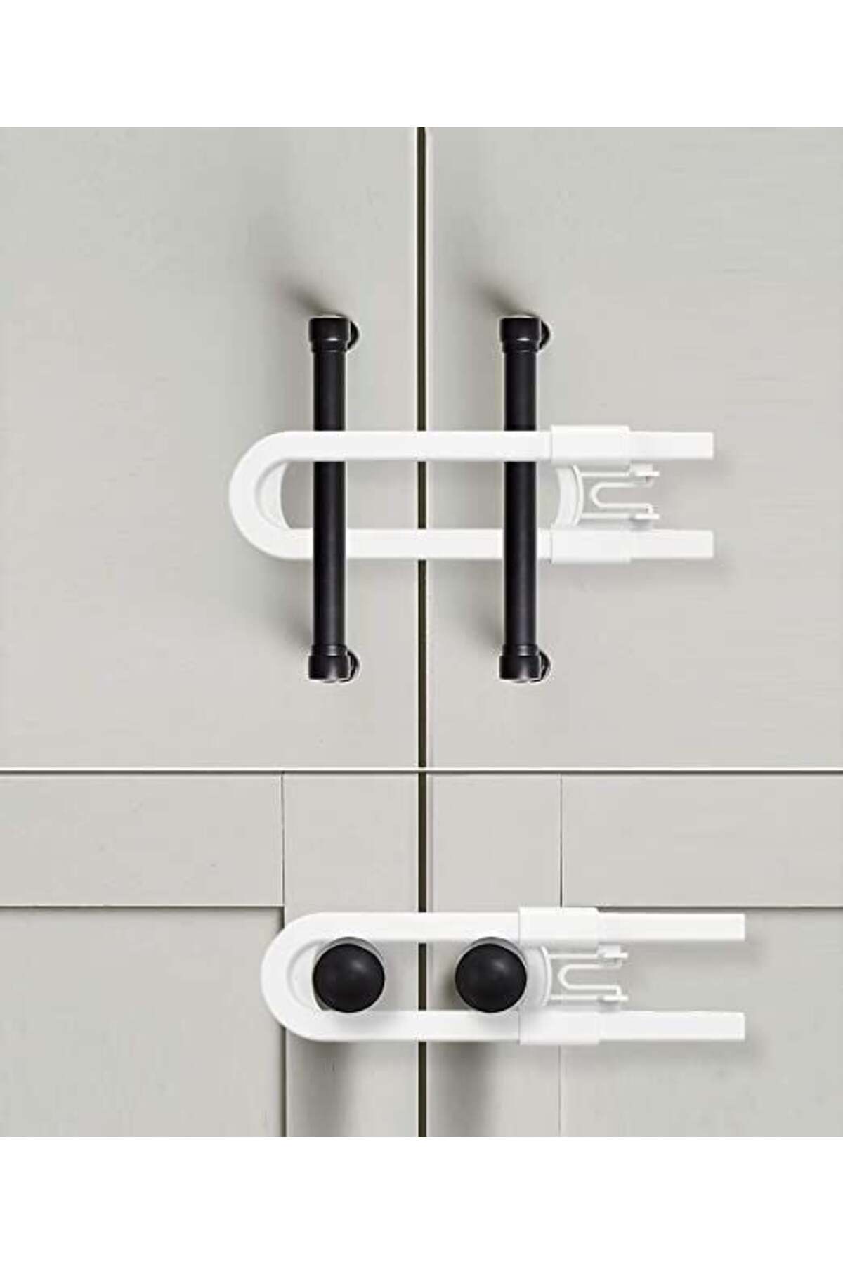 Leyaton ieg Bebek Çocuk Çekmece ve Dolap Koruma Raylı Güvenlik Sistemi Emniyet Kilidi LWLHM-RSIEG4356 fotoğrafı 2 (önizleme)