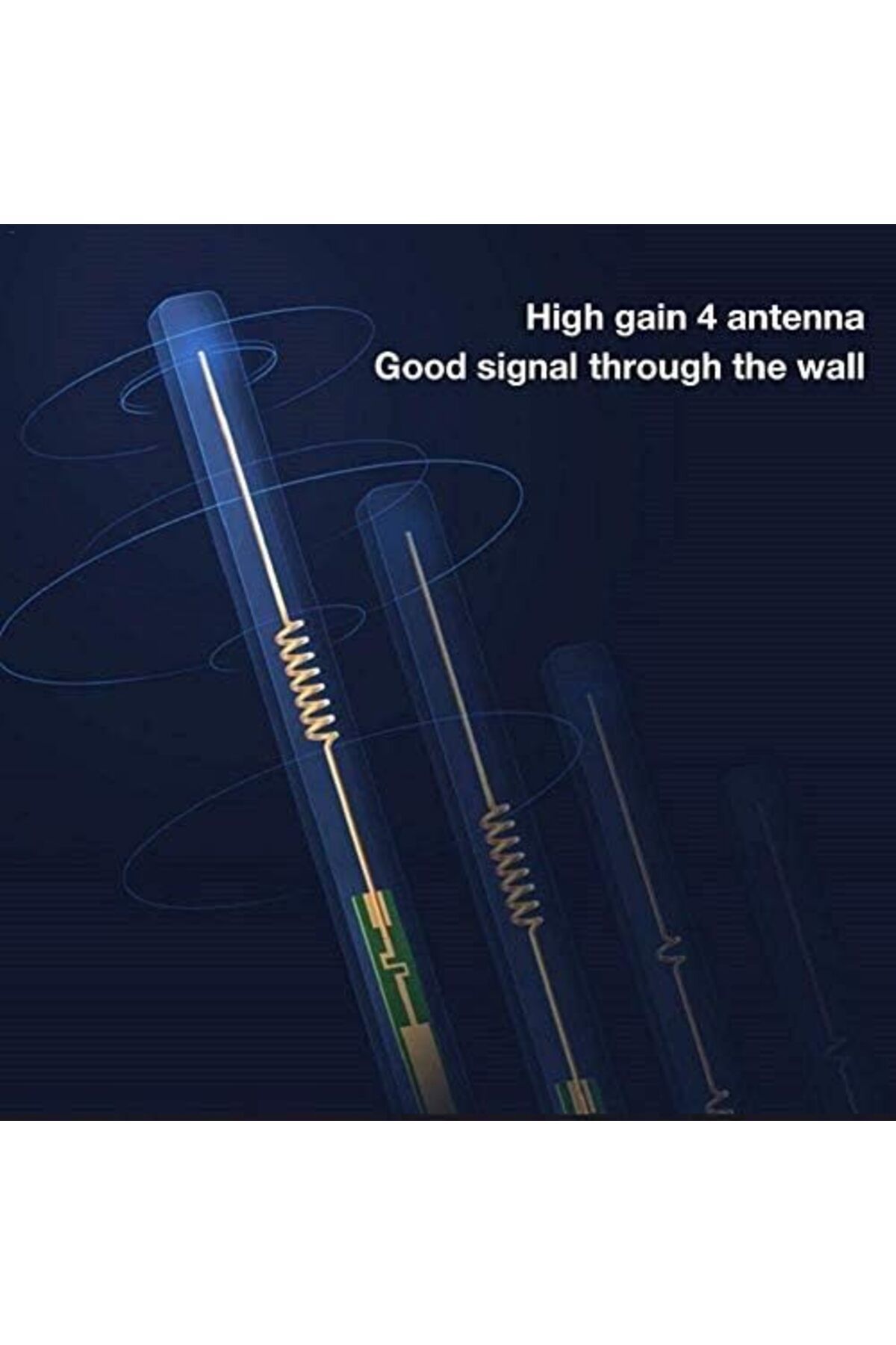 Tenda-F6 V4.0 Wireless N300, 4X5dBi Antennas, Easy Setup Router (White, Not a Modem) 5