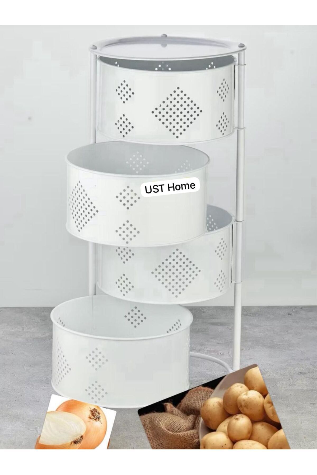 USTAOGLUHOME SEBZELİK 4 KATLI FERFORCE