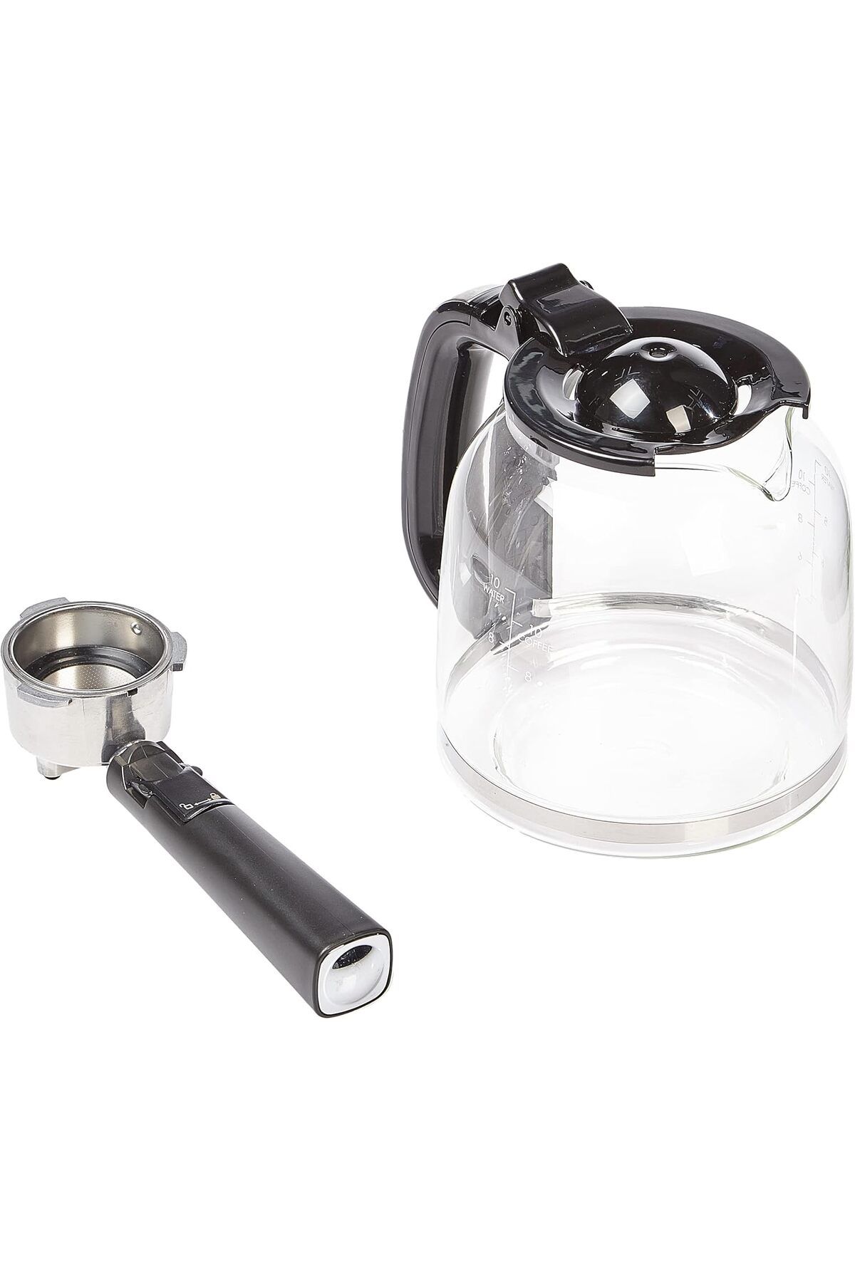ARIETE-2 In 1 Espresso + Drip Coffee Maker Machine, with Steam Function at 20 Bar, LCD Display, 4h W 7