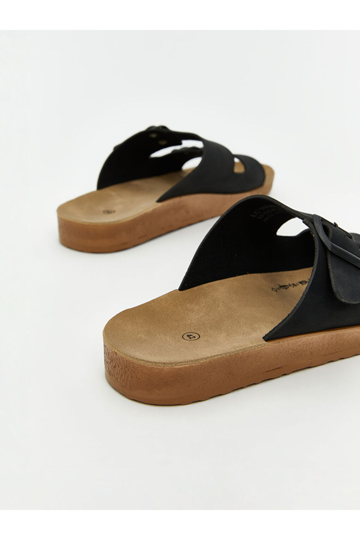 LC Waikiki-Create Your Style from Uzg Store |   Double Striped Men's Slippers 5