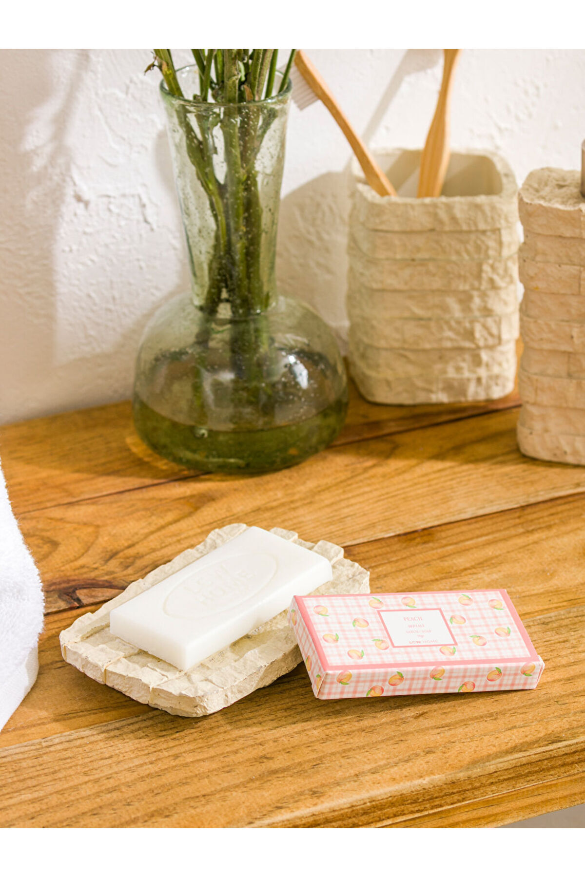 LC Waikiki-Create Your Style from Uzg Store |   Peach Scented Solid Soap 2 Pack 50 g 2