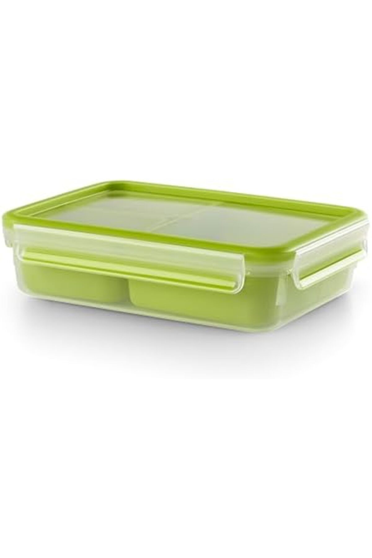TEFAL-Masterseal To Go Snack Box 1.2 Litre With 3 Inserts, Red, Plastic 2