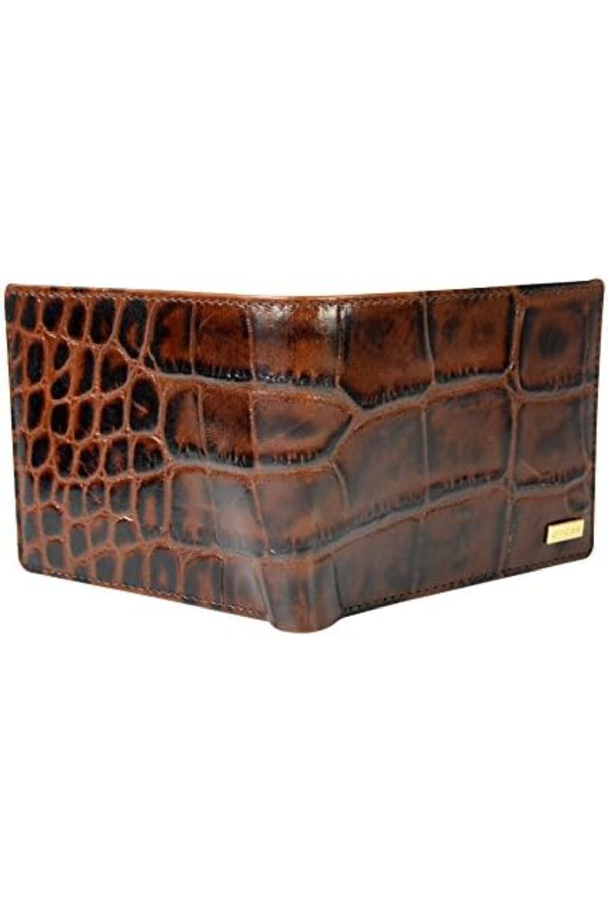 Cross-Coco Signature Bi-fold Coin Wallet, Brown 4