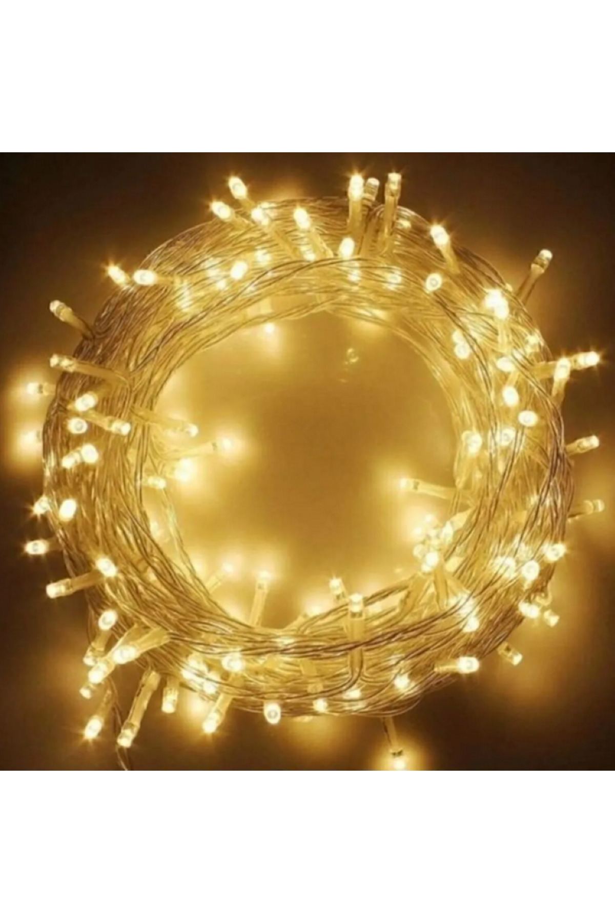 KTR TECH 10 Metre 100 Ledli Eklemeli Fişli Led Işık Günışığı Dekor Lambası Yılbaşı Ağacı Işığı Organizasyon