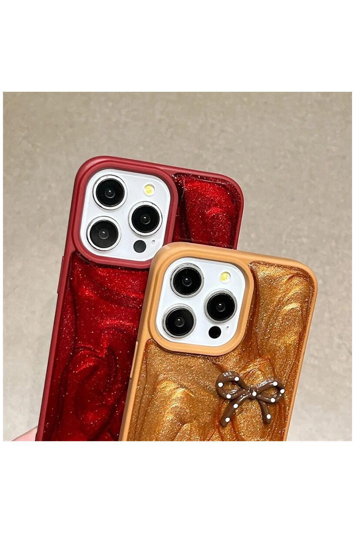 Pro Aksesuar-Xiaomi Redmi 14C Compatible Case with Fionk Silicone Case Red 6