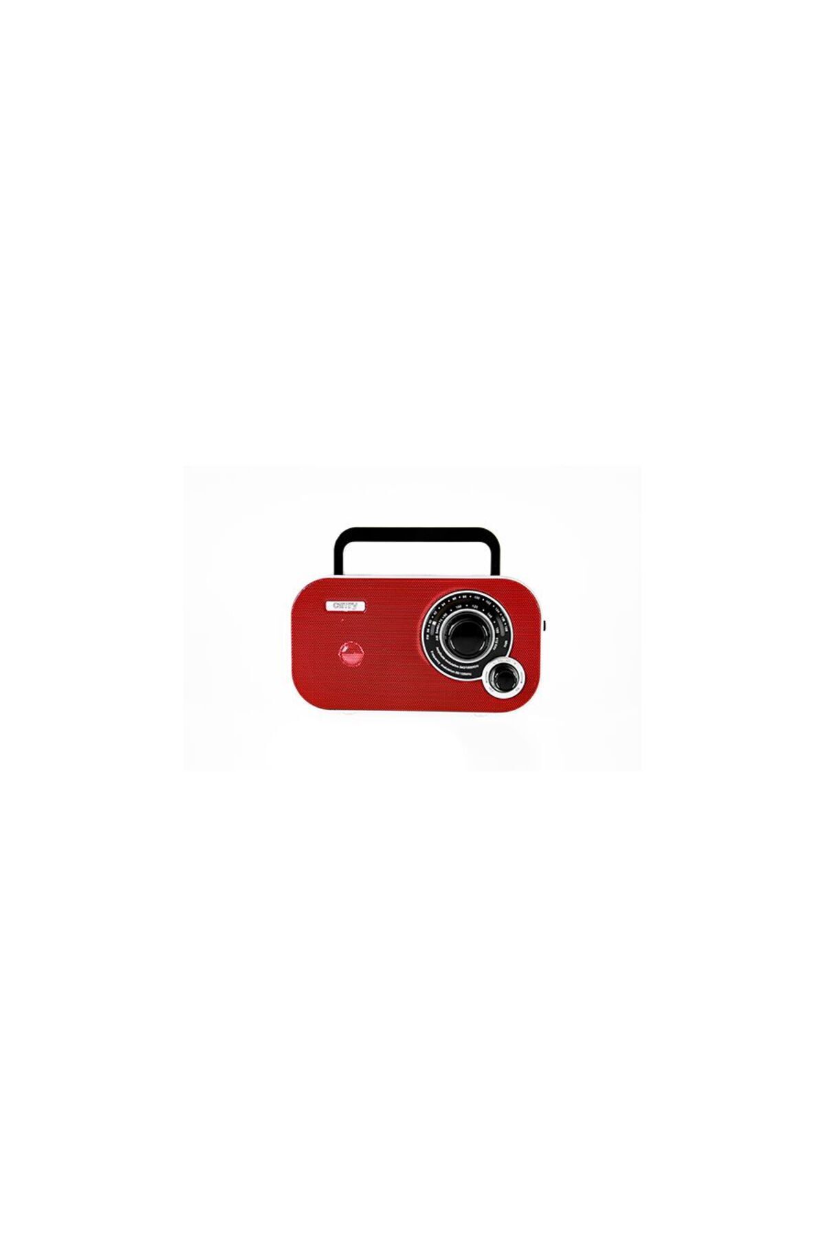 ElastiX-Radio red with digital display and AUX speaker 2