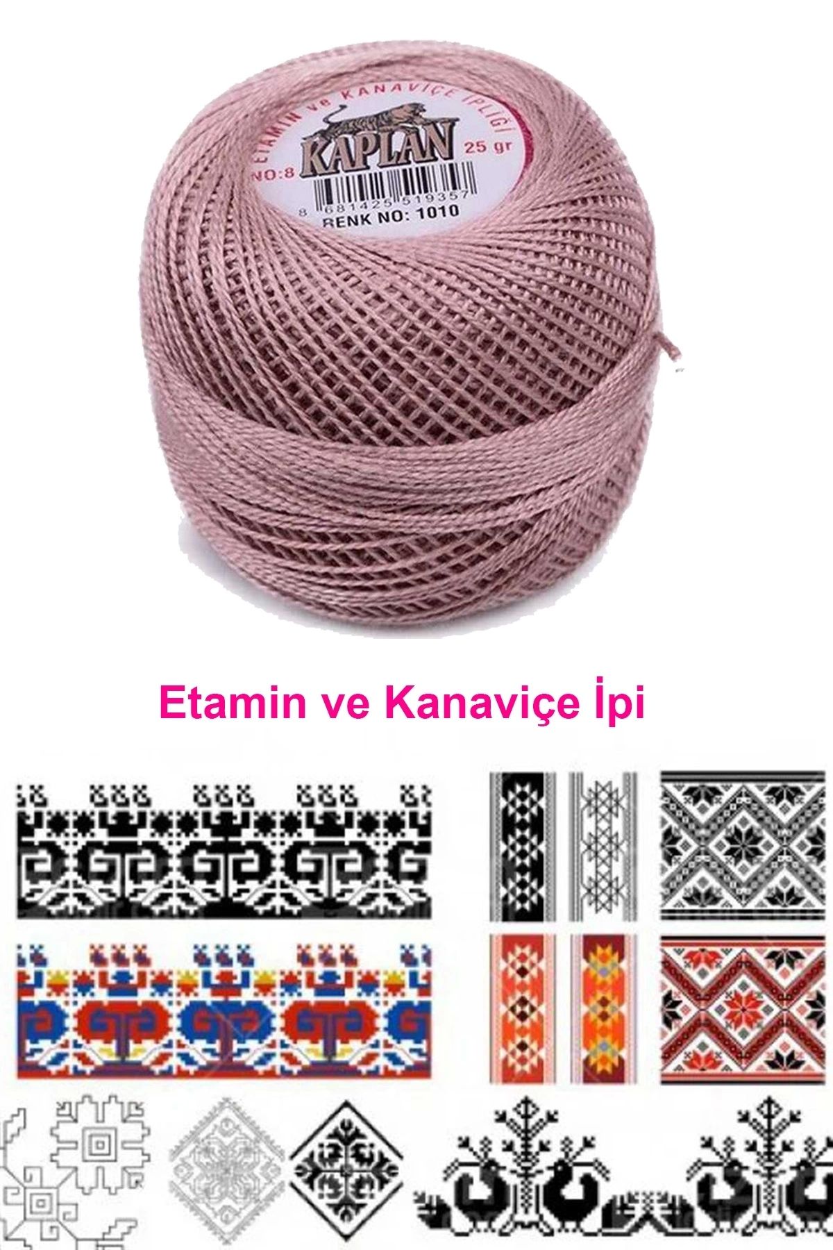 Kaplan-Etamin and Cross Stitch Thread 8 No Code/Color: 1010 - Royaleks 2