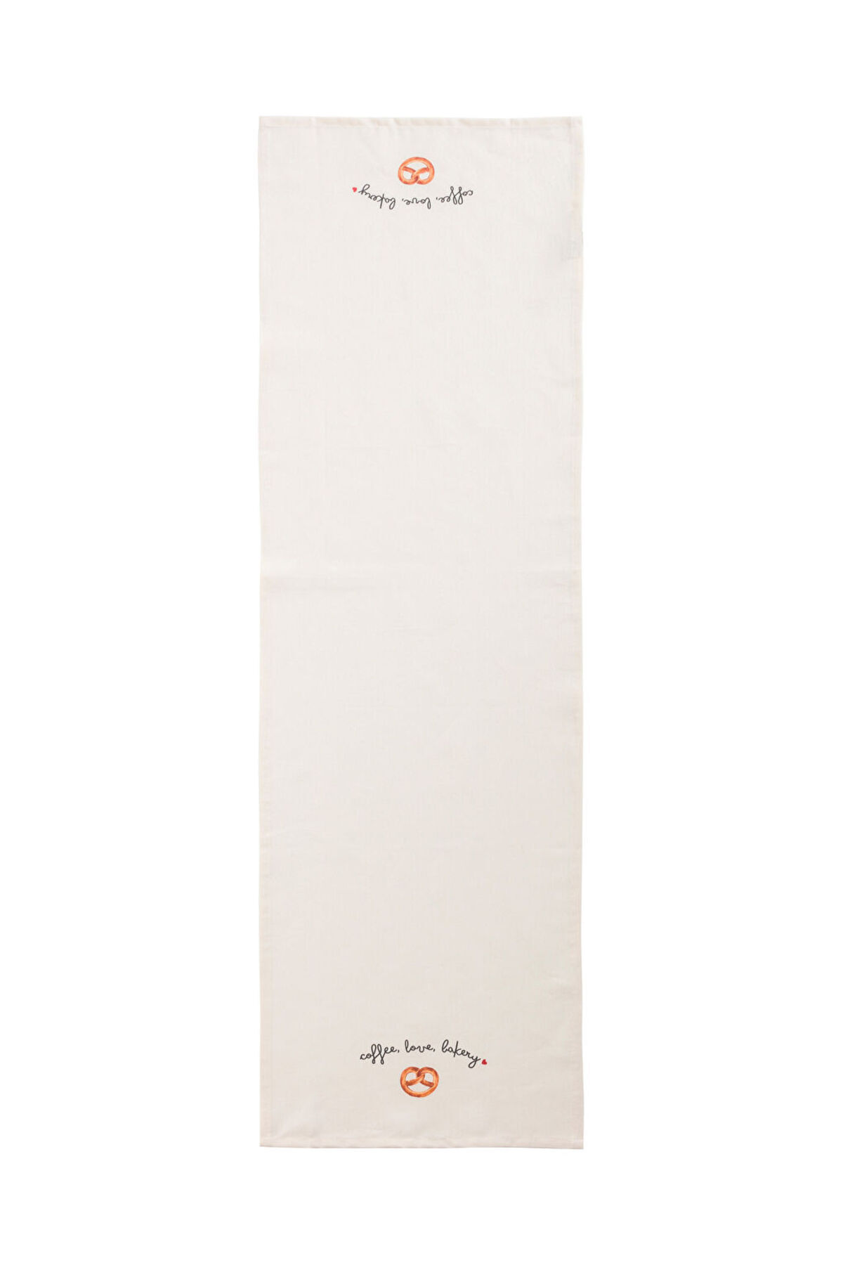 LC Waikiki-Sparkling Selections from Shining Store |   Text Embroidered Runner 45X150 cm 1