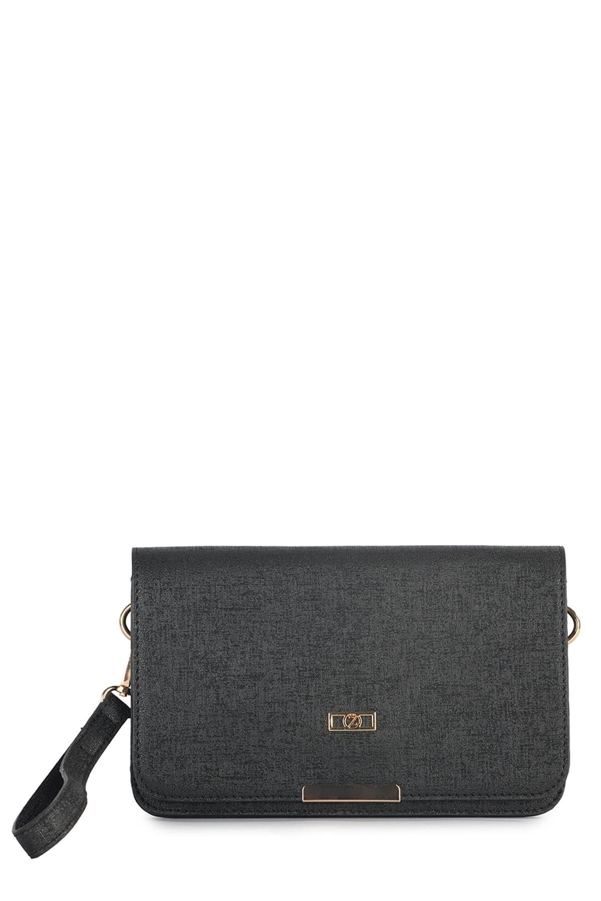 کیف پول مشکی با روکش ZC020 Zühre