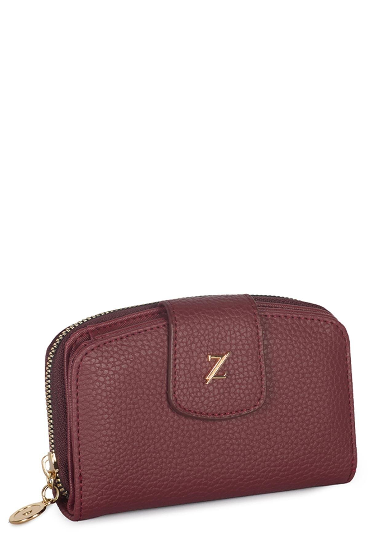 کیف پول کوچک زرشکی ZC022 Zühre