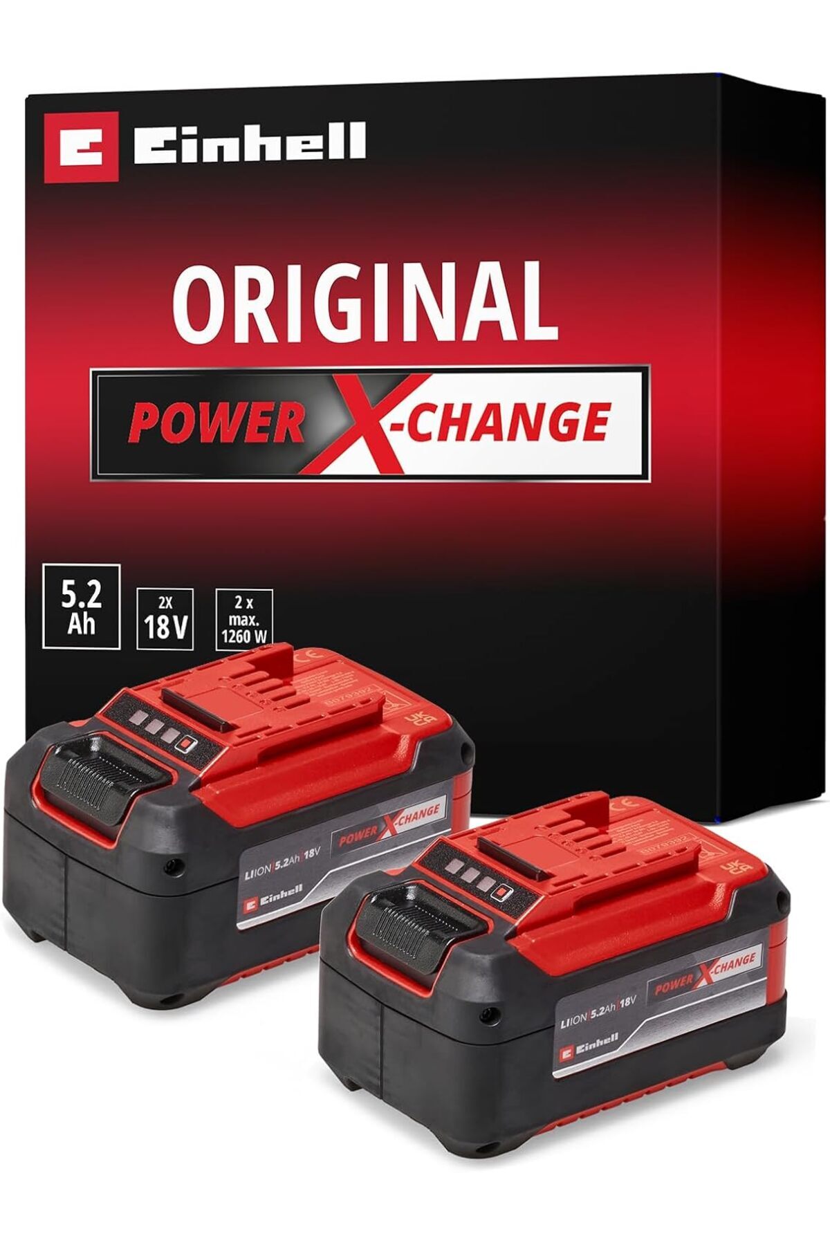 Hepta Collection 2x 18V 5,2Ah PXC-Twinpack Akü