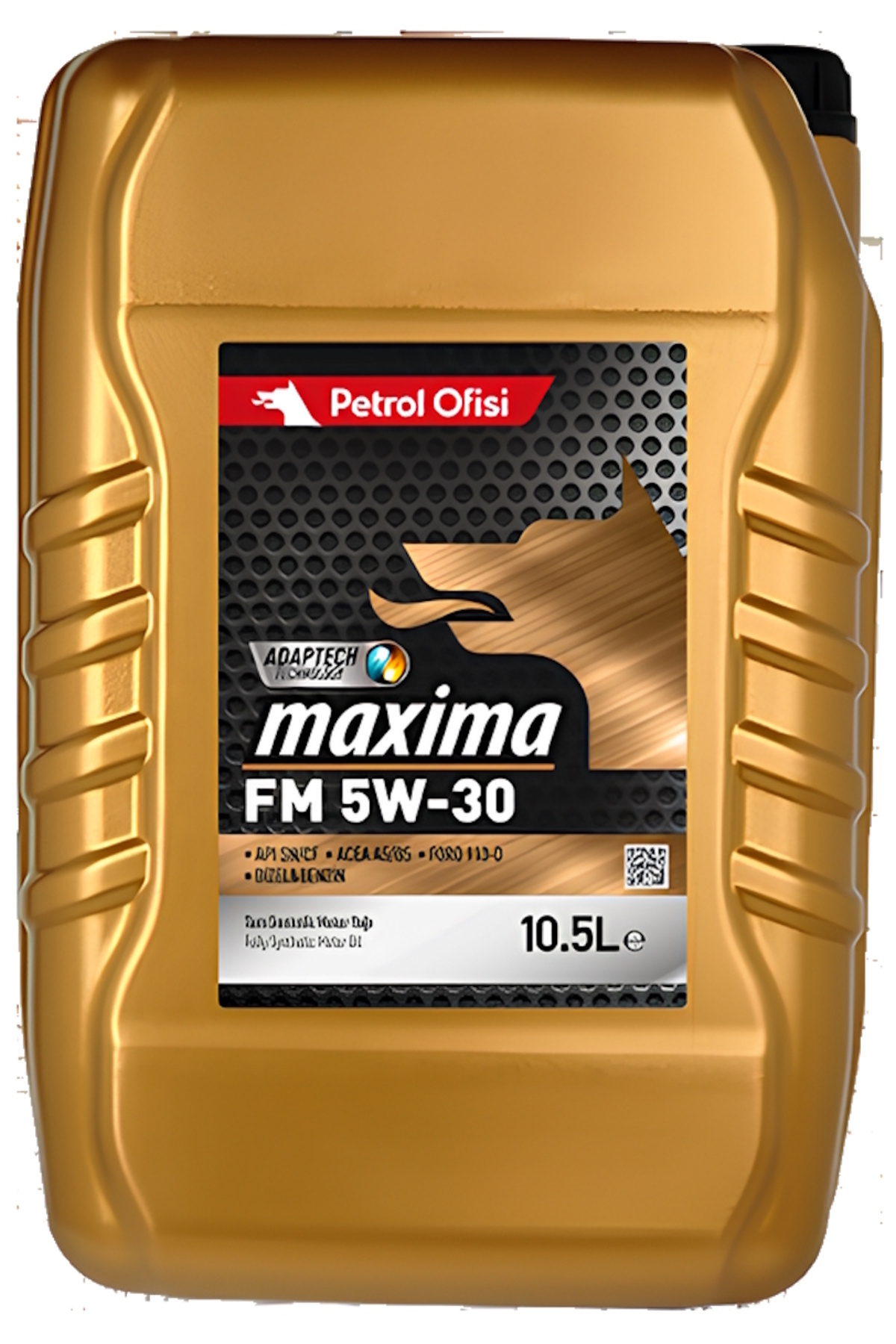Petrol Ofisi Maxima Fm Adaptech Teknology 5w-30 Motor Yağı 10.5 Litre 2025 Üretim