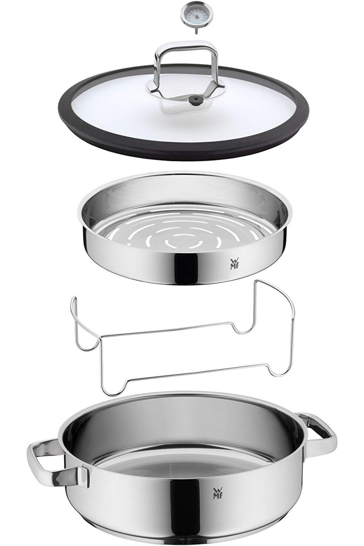 E&D Collection Vitalis Buharlı Pişirici 5 lt Yuvarlak fotoğrafı 3 (önizleme)