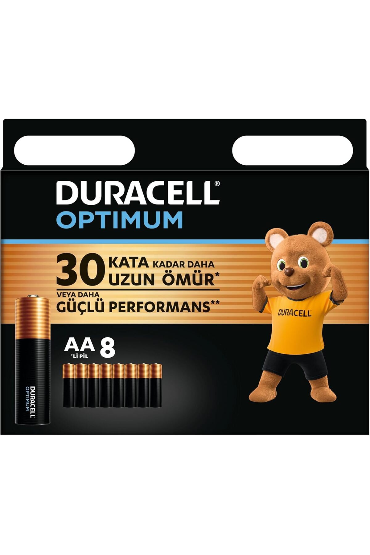 Delixa AA Alkalin Kalem Pil (8'li Paket) 1,5V - LR6 MX1500