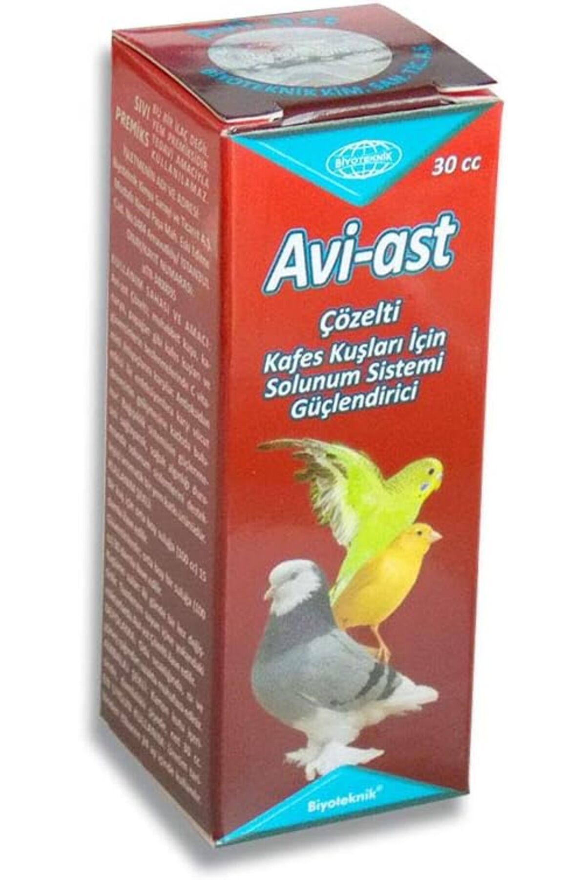Hepta Collection Biyoteknik Avi-Ast Kuşlar İçin Solunum Sistemi Güçlendirici 30 Cc