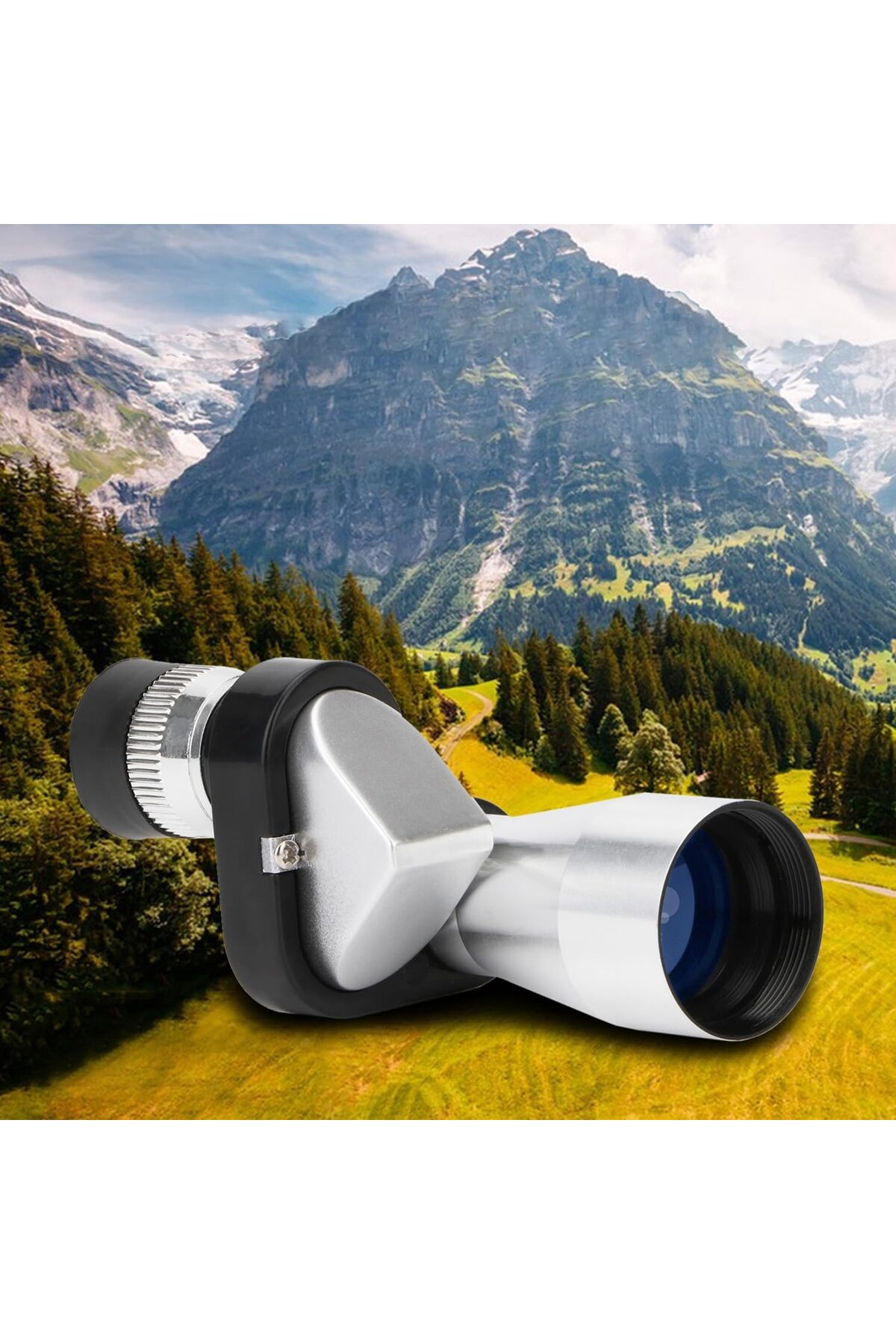 Hepta Collection TriLine 8x20 HD Çözünürlük 1000m Görüş Taşınabilir Metal Monoküler Mini Cep Dürbün