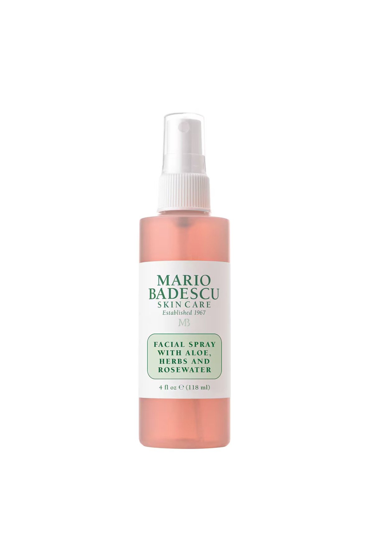 Facial Spray with Aloe, Herbs and Rosewater-Anında Nem ve Işıltı 118 ml — MS1084201214