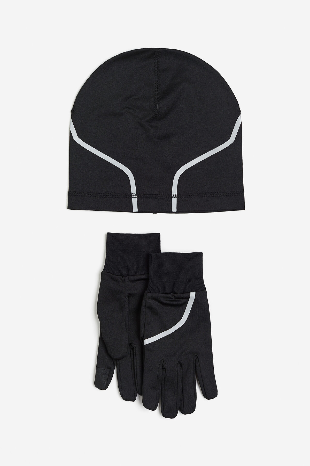 ست ورزشی دو تکه DryMove™ اچ اند ام ست روسری، کلاه و دستکش H&M