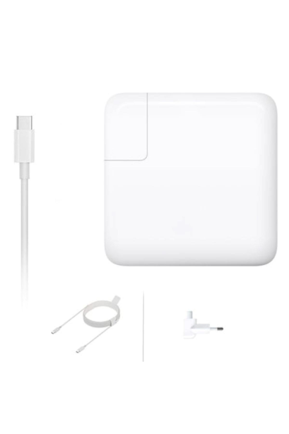 Leexo-USB-C 61W Charger and USB-C to USB-C 1 m cable set, compatible with Apple MacBook 1