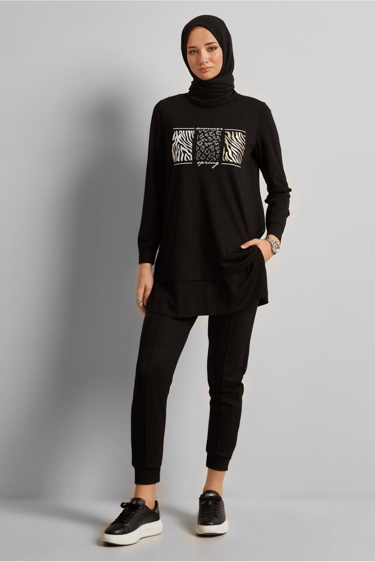 Alvina-Sweatpants with Elastic Waist 70885 4