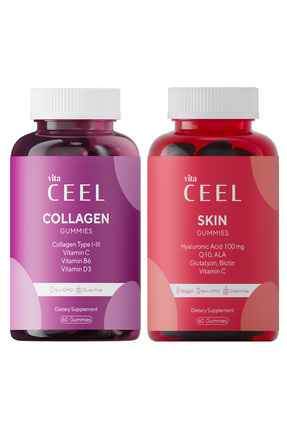 Vita Ceel 2'li Kollajen ve Cilt Gummy Çiğnenebilir Vitamin