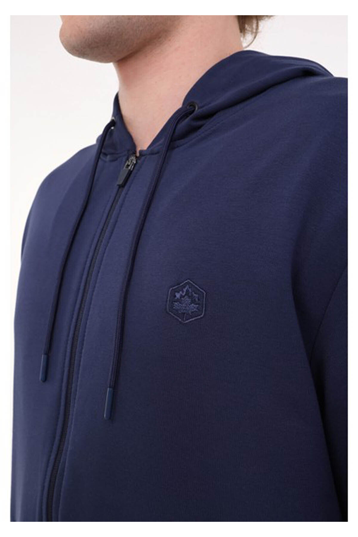 Marb0r0 Lumberjack 5W Mb Sn72 Fz Hod 5Pr Lacivert Erkek Spor Sweatshirt