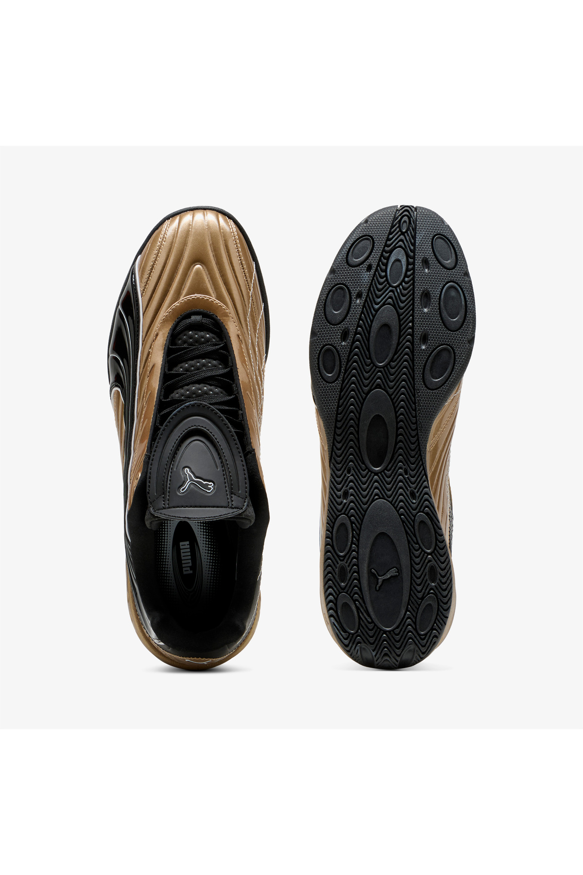 Puma V-S2 Goalgetter Unisex Sarı Spor Ayakkabı görsel 4