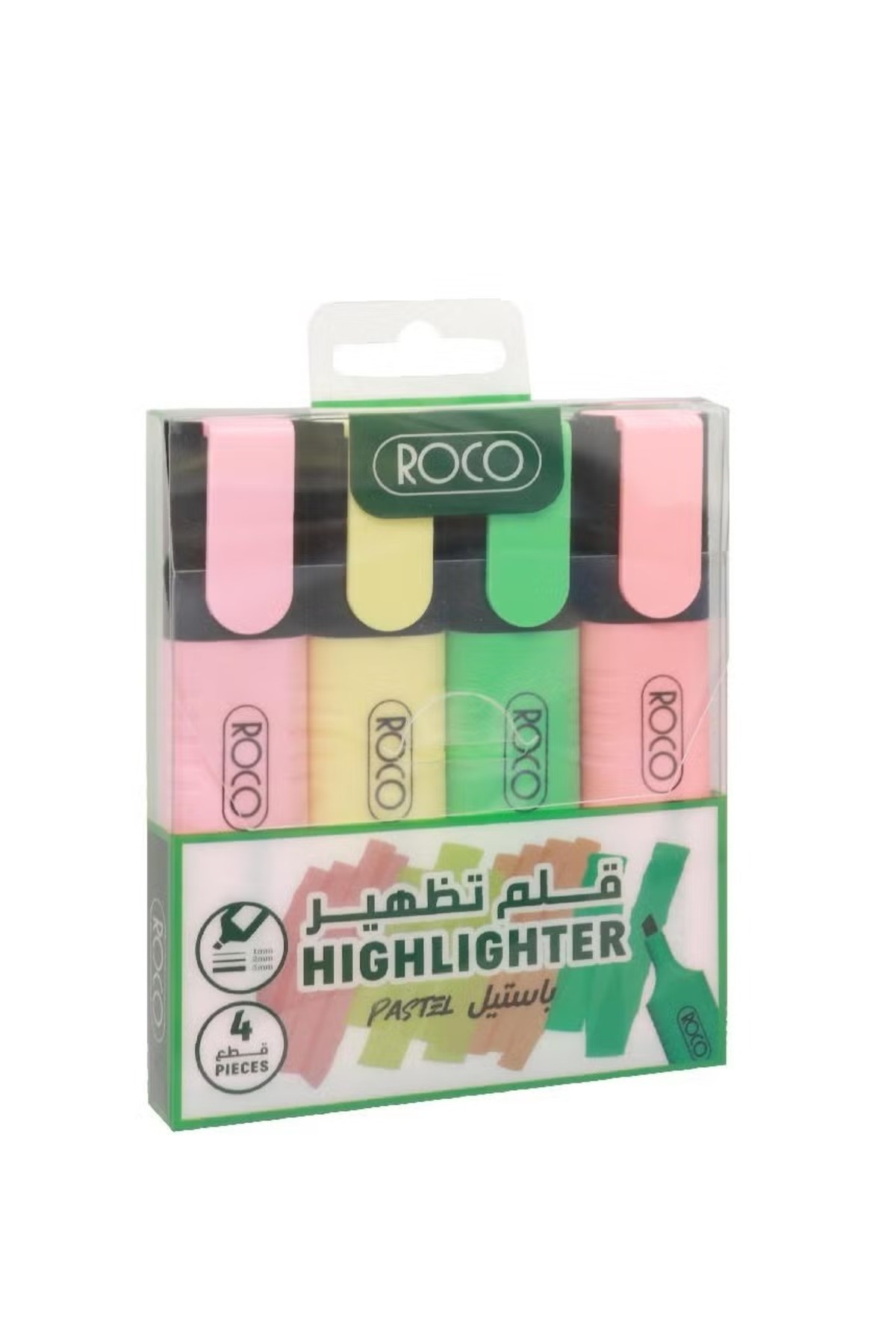 Roco-120 Highlighter – 1.2 to 5 mm Chisel Tip 1