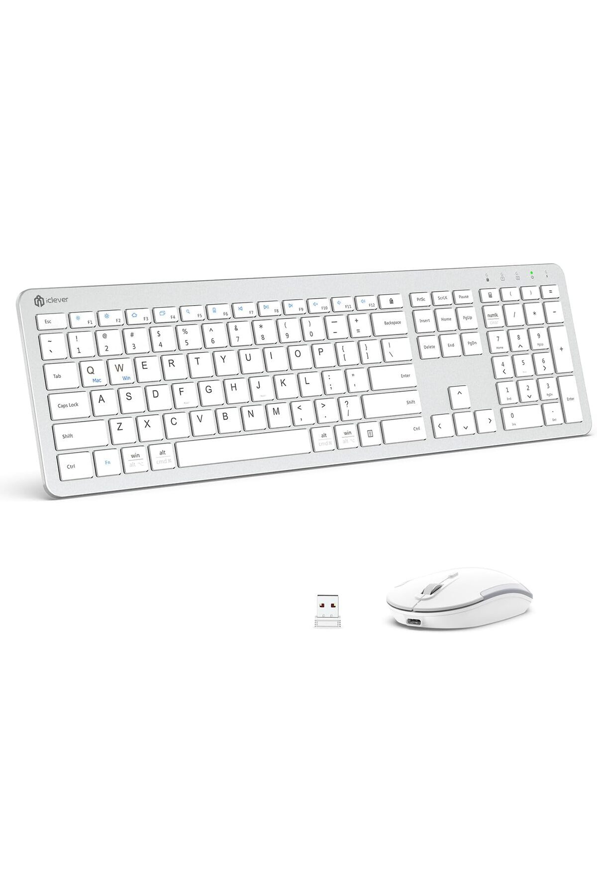 iClever-GK08 Wireless Keyboard and Mouse Combo 1