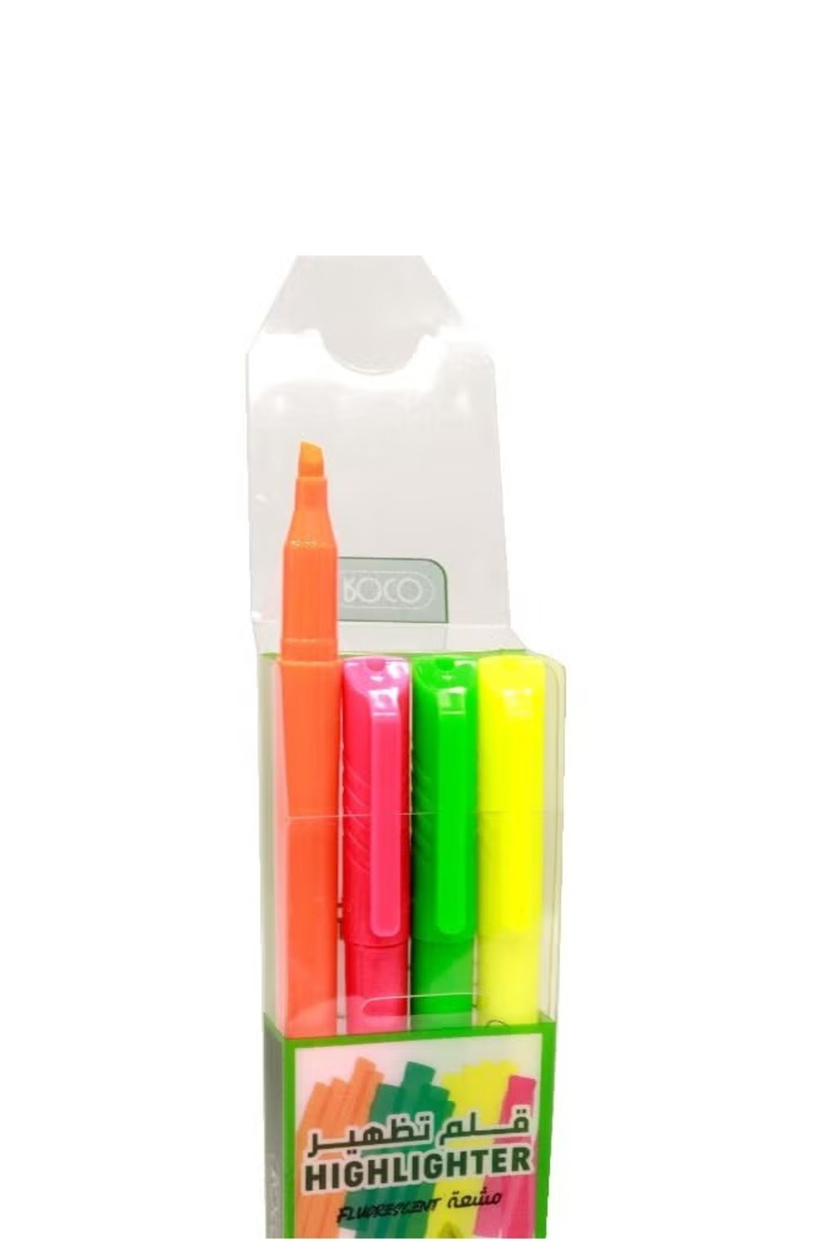 Roco-130 Slim Highlighter – 1 to 4 mm Chisel Tip, Assorted Colours 2