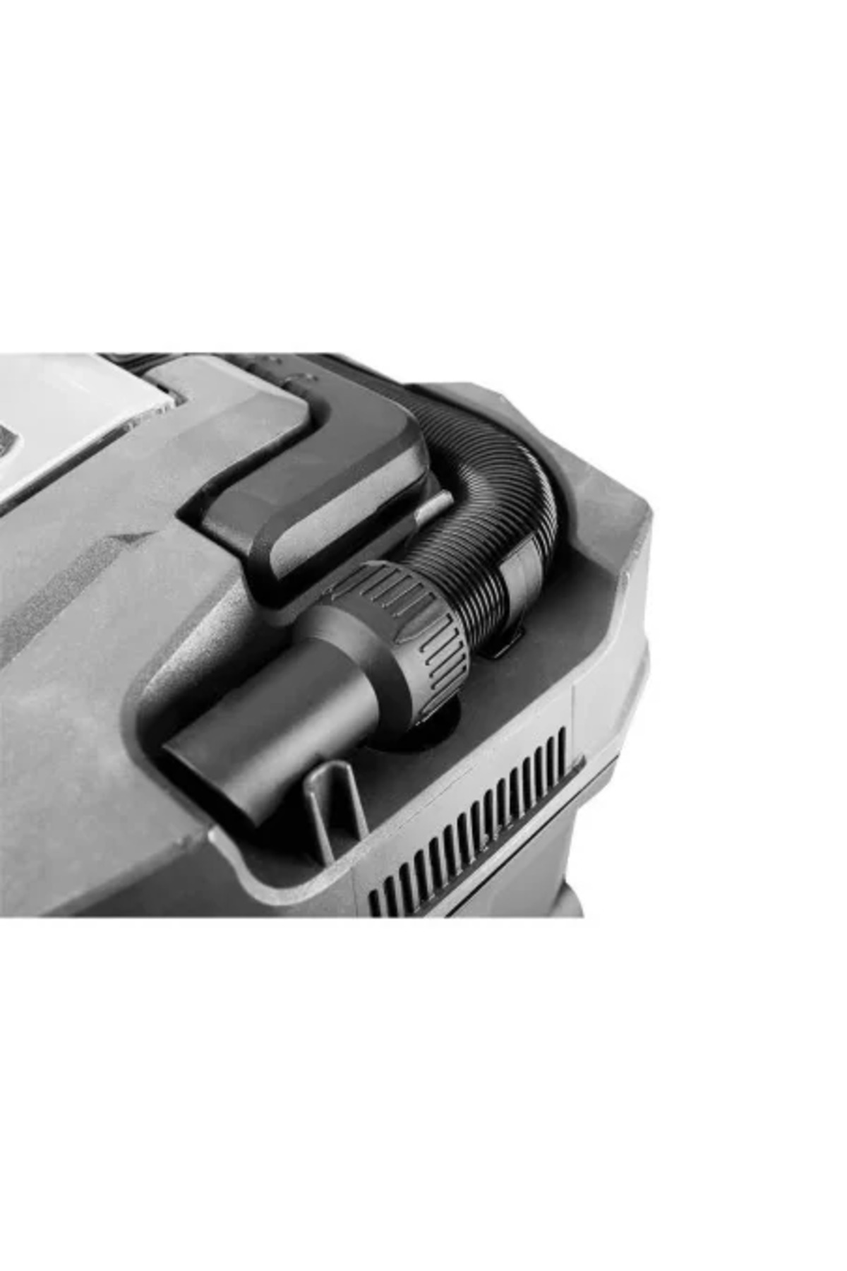 graphite-Workshop Vacuum Cleaner, Wet-Dry, 18V Li-ion (Battery Not Included), Blowing Function, with Accessor 7