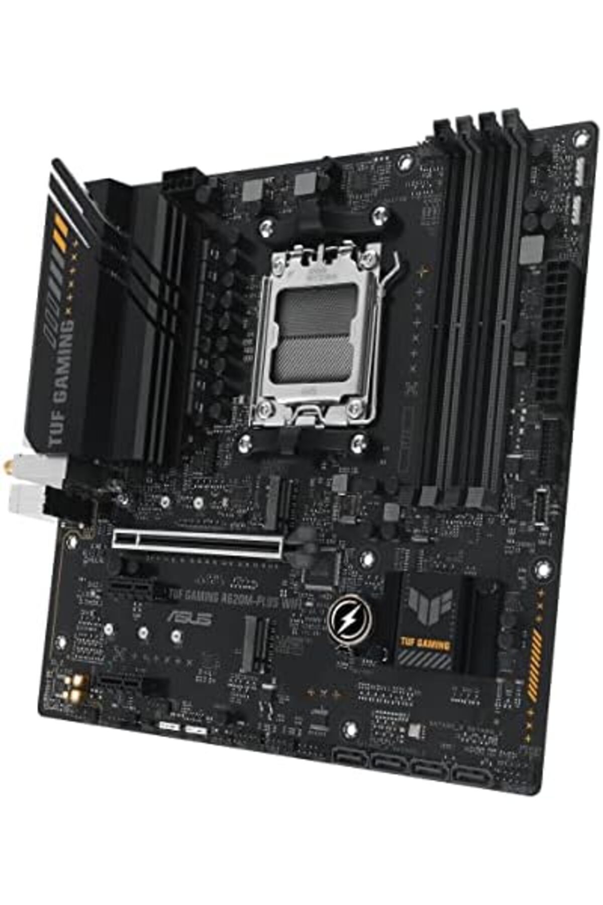 ASUS-TUF Gaming A620M-PLUS WiFi AMD Socket AM5 DDR5 Motherboard 8