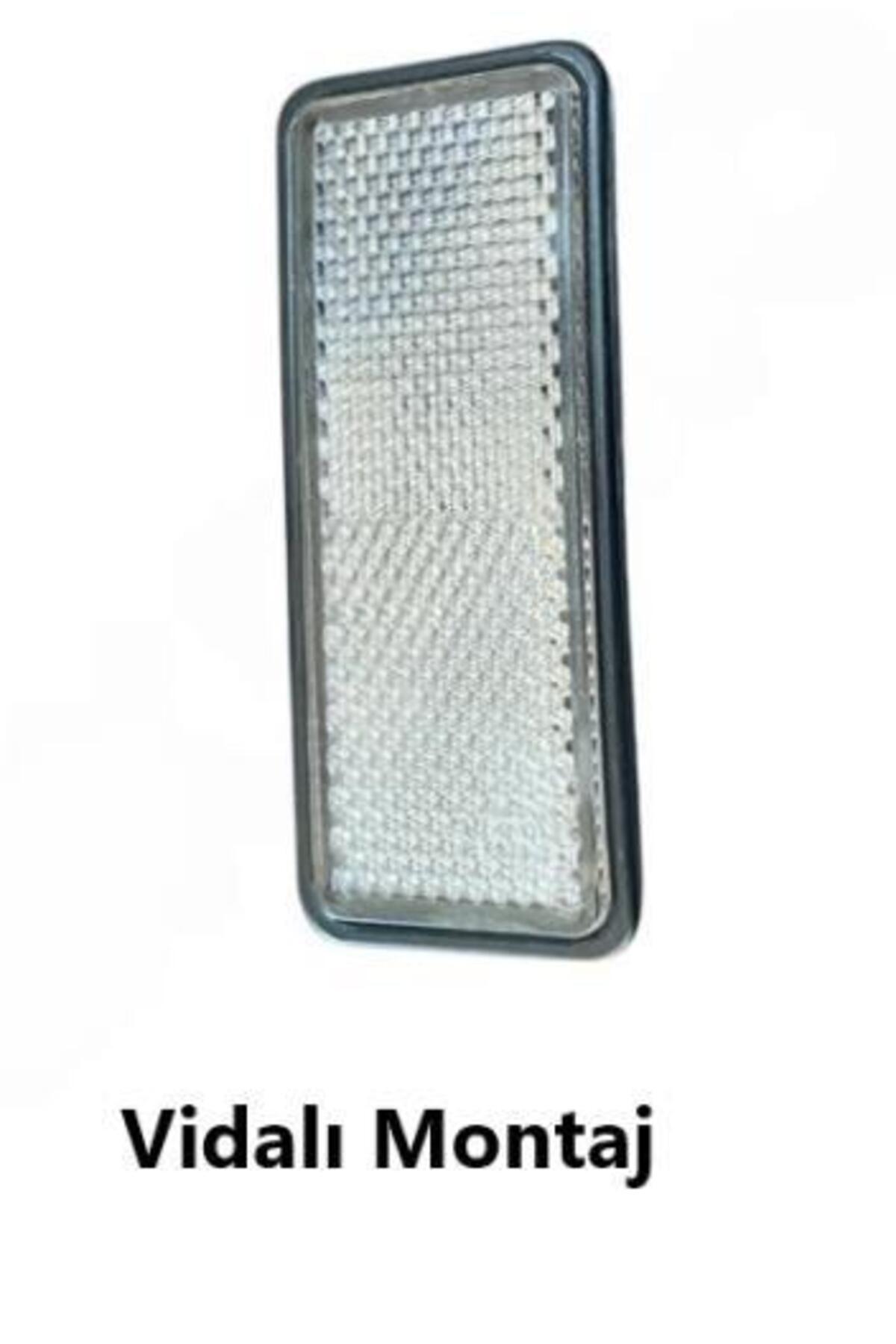 Motobisavm Reflektör Beyaz - Vidalı
